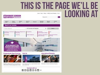 this is the page we’ll be
looking at
 