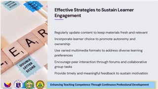 Enhancing Teaching Competence Through Continuous Professional Development
 