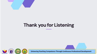 Enhancing Teaching Competence Through Continuous Professional Development
 