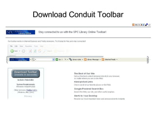Download Conduit Toolbar 