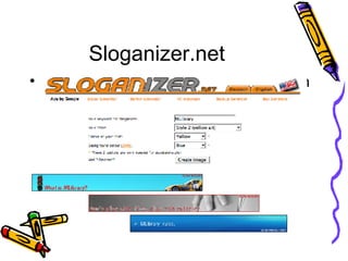 Sloganizer.net http://www.sloganizer.net/en/imagegenerator.php 