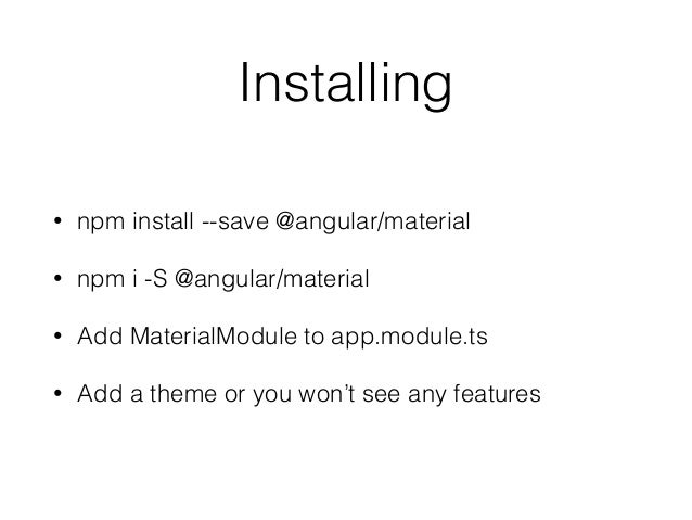Download Npm Install Material Design Icons Stuck