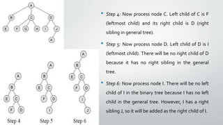 Creating a Binary tree from a General Tree.pptx | Programming Languages ...
