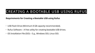 Step-by-Step Guide to Creating a Bootable USB Using Rufus for OS ...