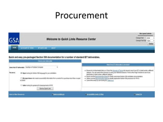 Procurement
 