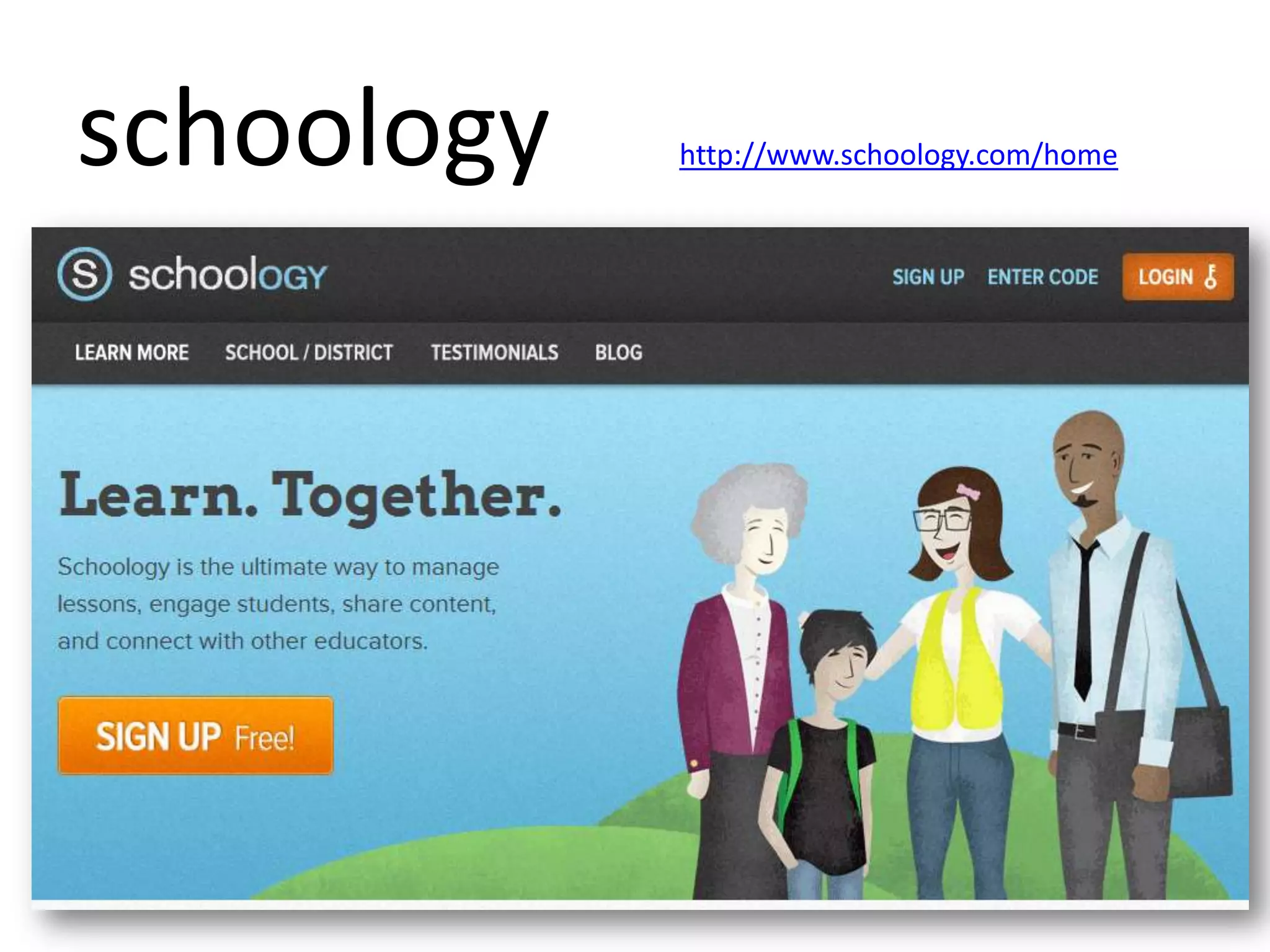 schoology http://www.schoology.com/home