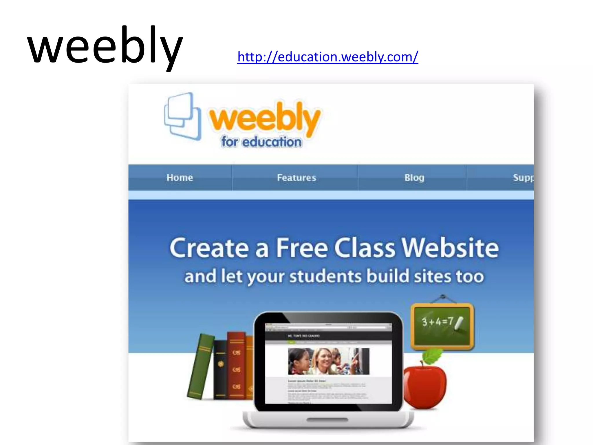weebly http://education.weebly.com/