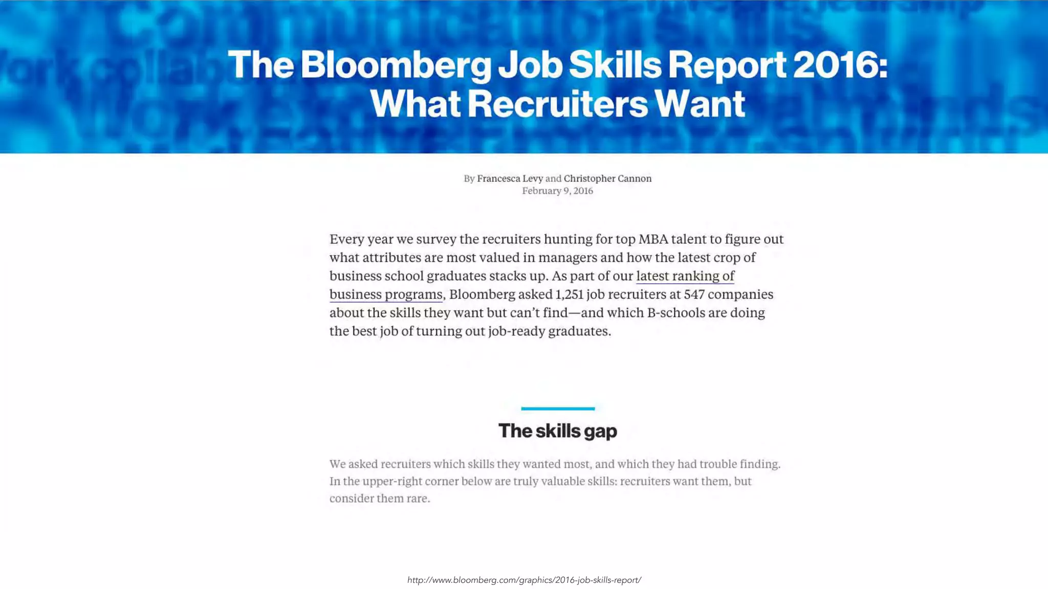 http://www.bloomberg.com/graphics/2016-job-skills-report/
 