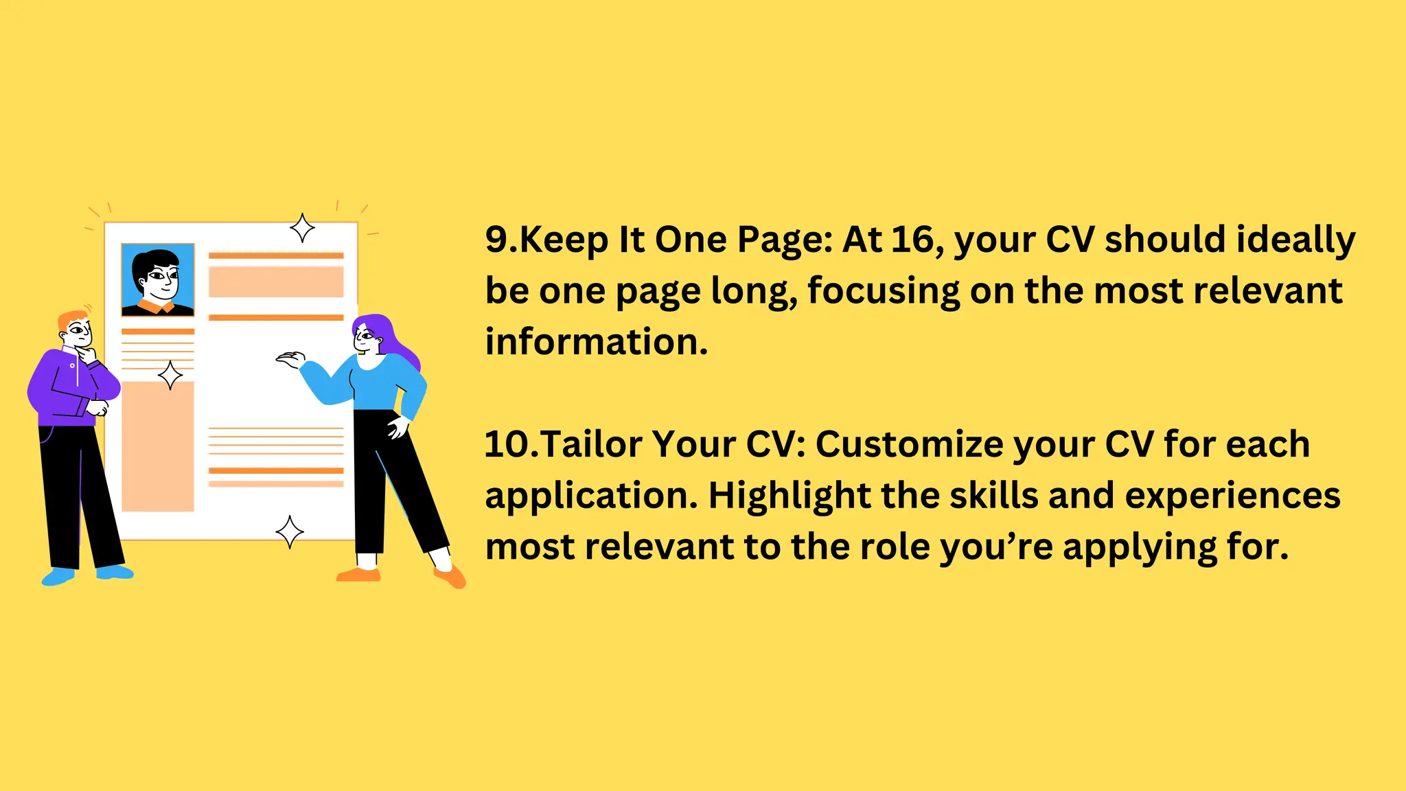 CV Example for 16-Year-Olds: Get Noticed by Employers! | PDF