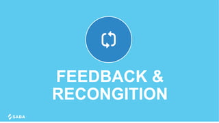 FEEDBACK &
RECONGITION
 