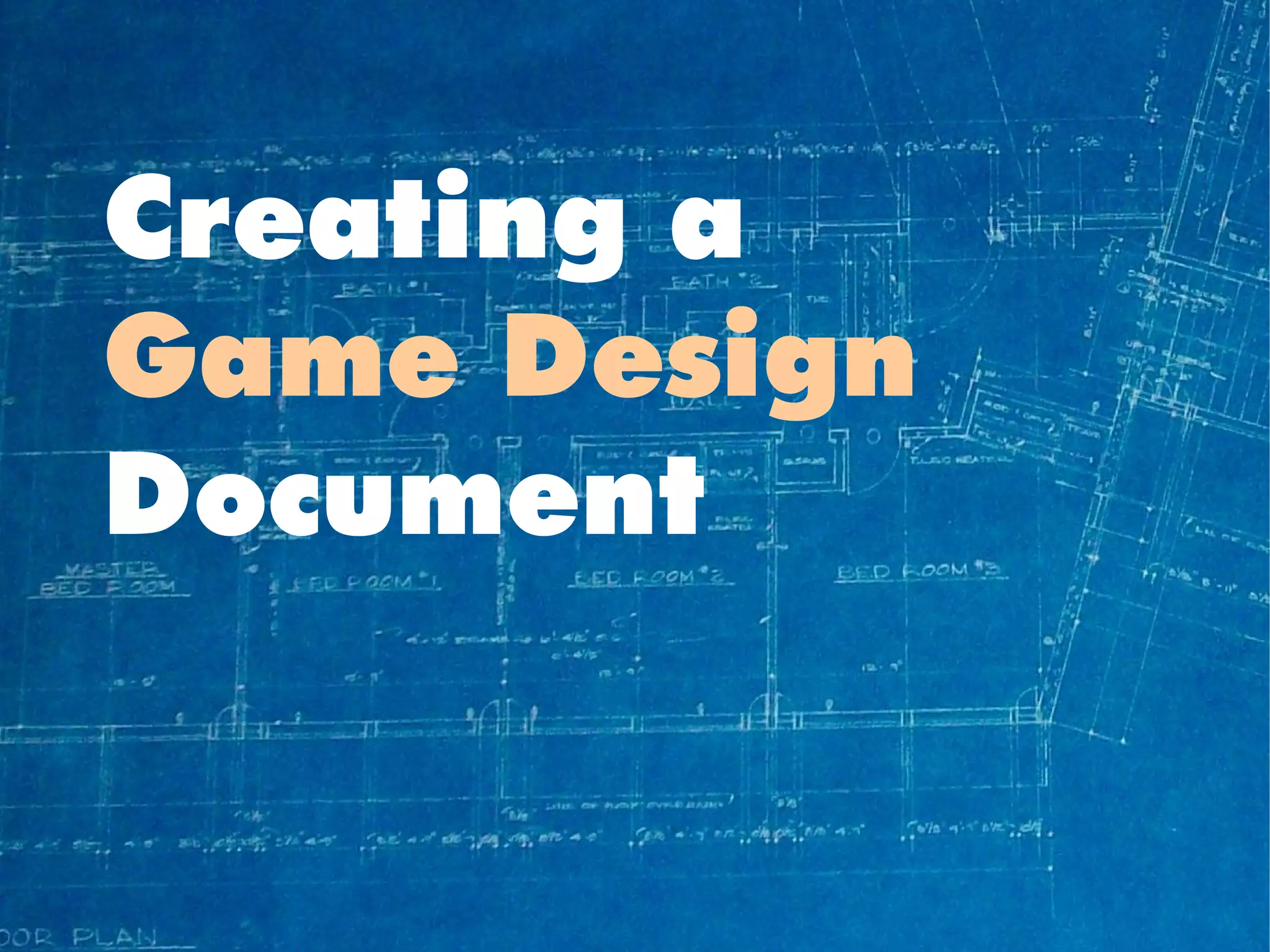 Making a Game Design Document | PDF