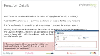 Creating a graph based security organisation - Apr 2019 (OWASP London chapter meeting)