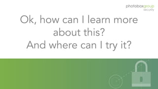 Creating a graph based security organisation - Apr 2019 (OWASP London chapter meeting)