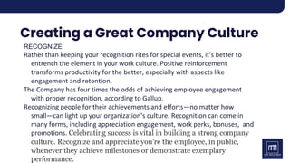 Creating a Great Company Culture | PDF