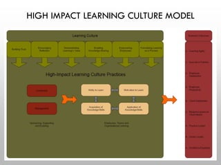 HIGH IMPACT LEARNING CULTURE MODEL
 