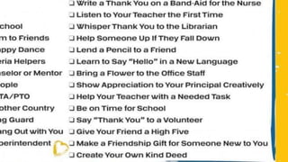 CREATING A KIND AND CARING CLASSROOM