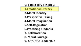 CREATING A KIND AND CARING CLASSROOM