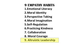 CREATING A KIND AND CARING CLASSROOM