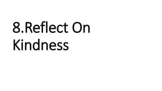 CREATING A KIND AND CARING CLASSROOM