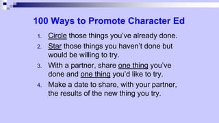 CREATING A KIND AND CARING CLASSROOM