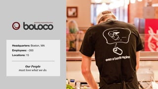 Headquarters: Boston, MA
Employees: ~350
Locations: 15
 