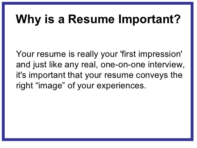 a resume is lara