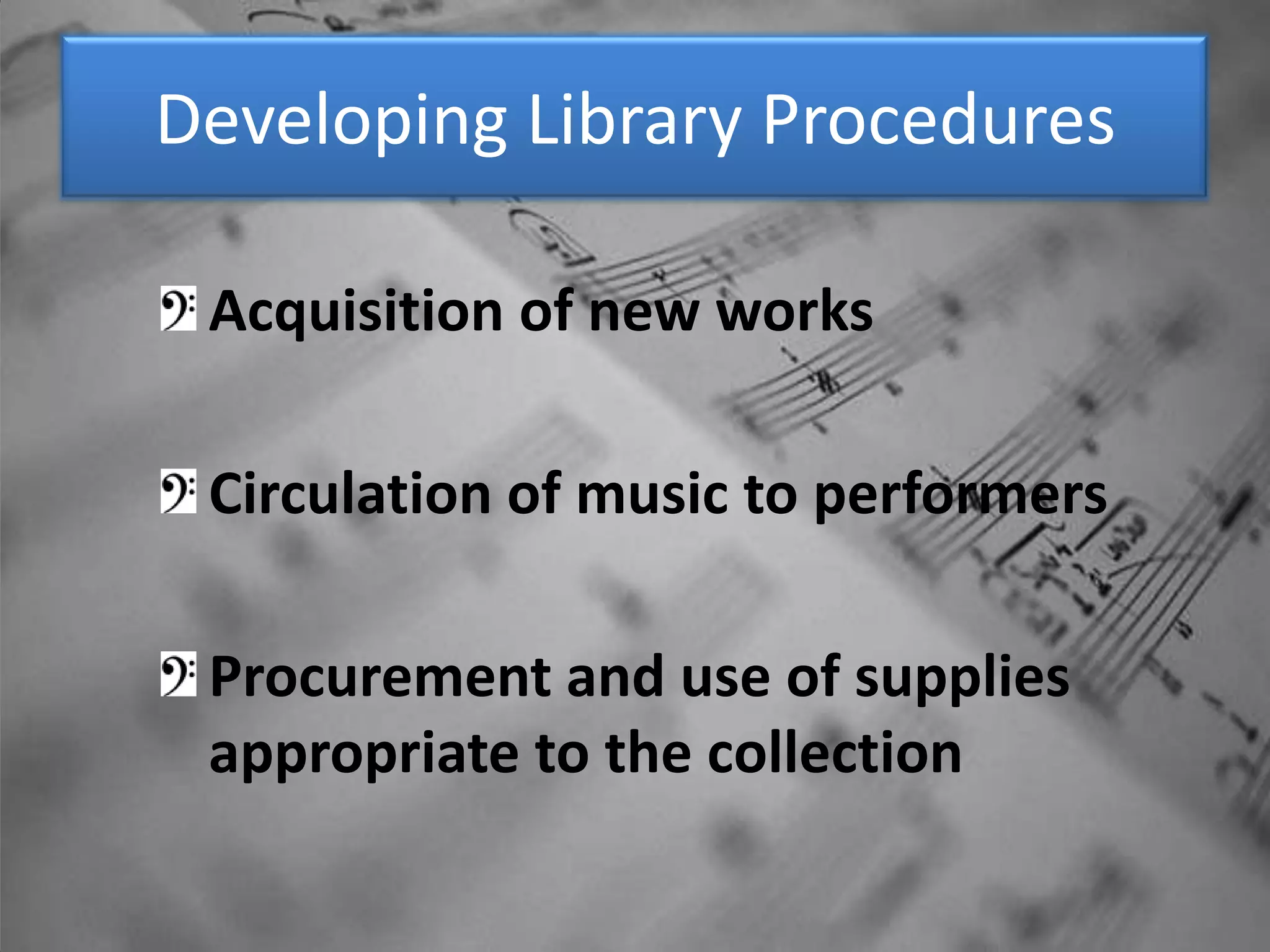 Creating a Music Catalog PPT