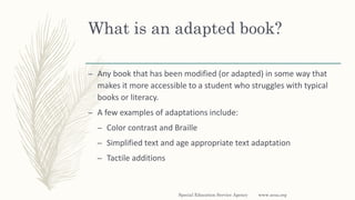 Creating and adapting books | PDF