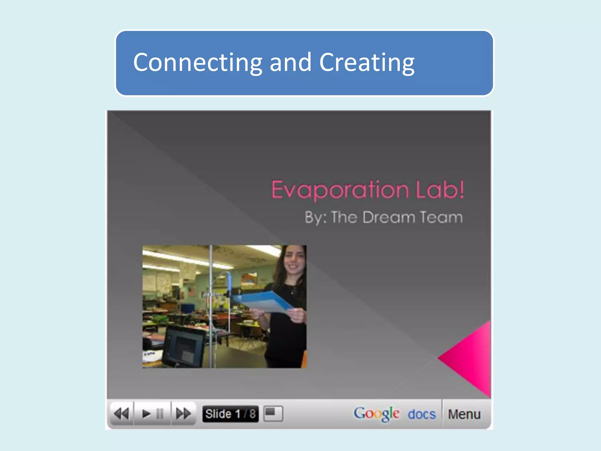 Connecting and Creating
 