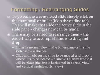 Creating and editing a presentation with clipart | PPTX