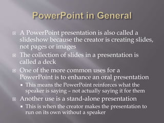 Creating and editing a presentation with clipart | PPTX