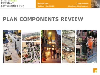   PLAN COMPONENTS REVIEW