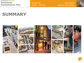 Restoration of Historic ContextMontgomery, OH