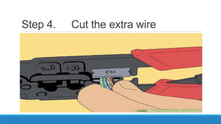 Step 4. Cut the extra wire
 