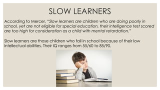Creating an Inclusive School - Identification and Functional Assessment ...