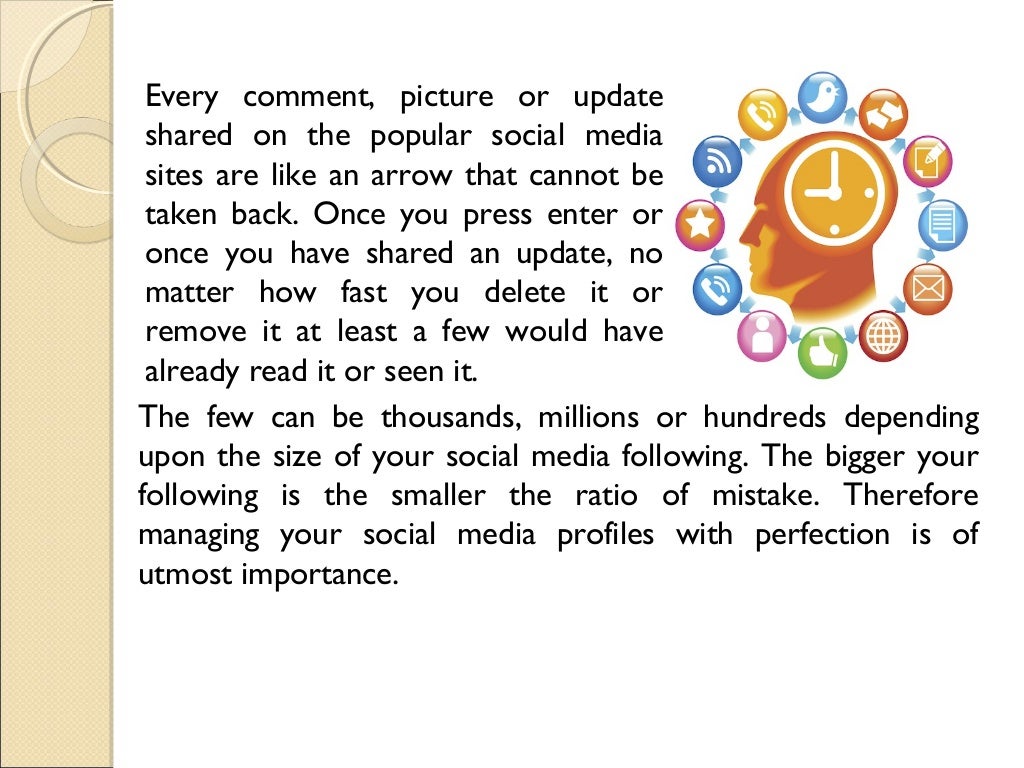 social media positive impression