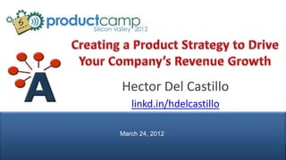 Hector Del Castillo
                  linkd.in/hdelcastillo

               March 24, 2012

© AIPMM 2012
 