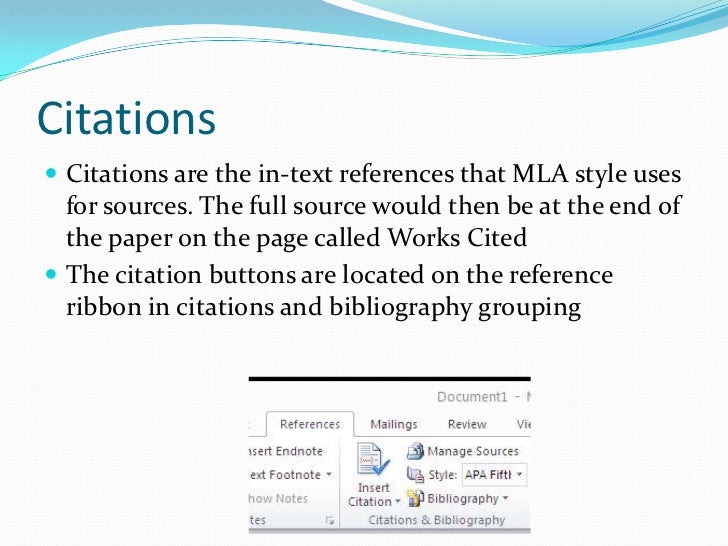 Where to cite sources in a research paper