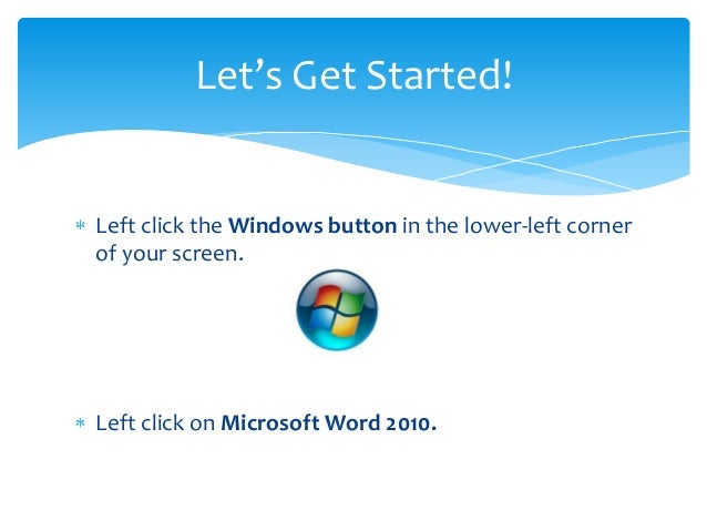 how to do resume on microsoft word 2010