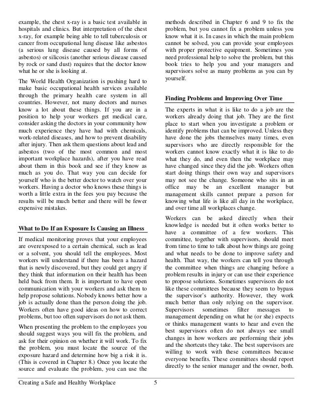 Creating a Safe and Healthy Workplace: A Guide to Occupational Health…