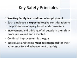 Creating a safety program | PPT