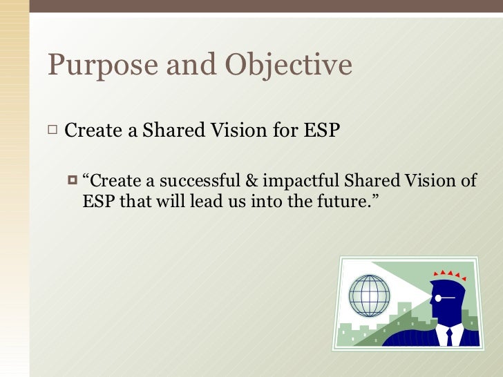 Creating A Shared Vision Creating a shared vision