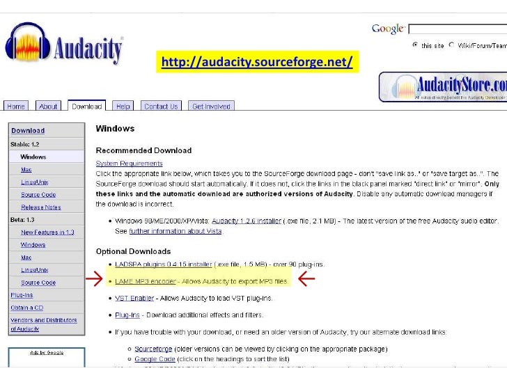 Latest Version Of Audacity For Windows Vista