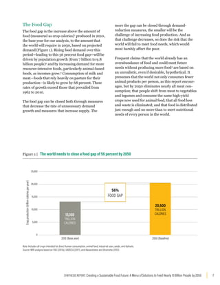 Creating a sustainable food future - World Resources Institute | PDF
