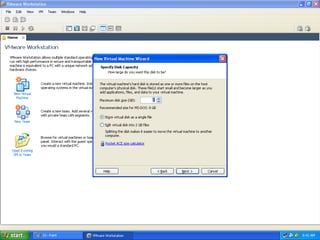 Creating a virtual machine for ms dos