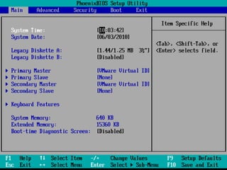 Creating a virtual machine for ms dos