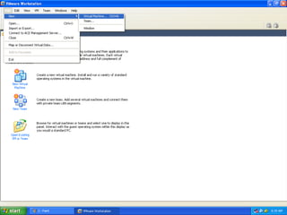 Creating a virtual machine for ms dos