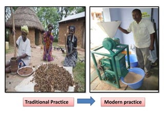 Traditional Practice Modern practice
 