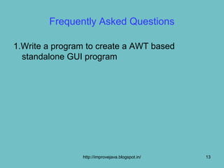 Creating a windowed program | PPT