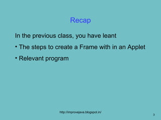 Creating a windowed program | PPT